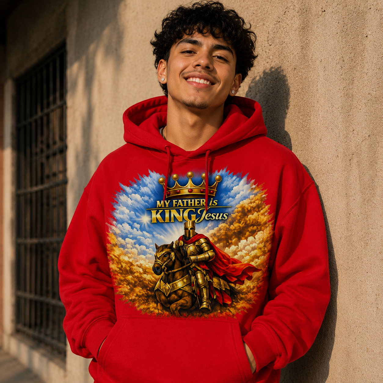 My Father Is King Jesus Hoodies