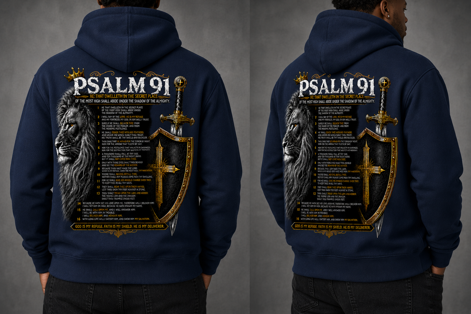 Psalms 91 Hoodie